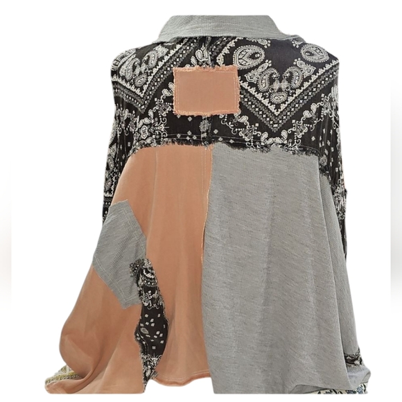 NWT! POL Patchwork Size Small - Picture 7 of 7